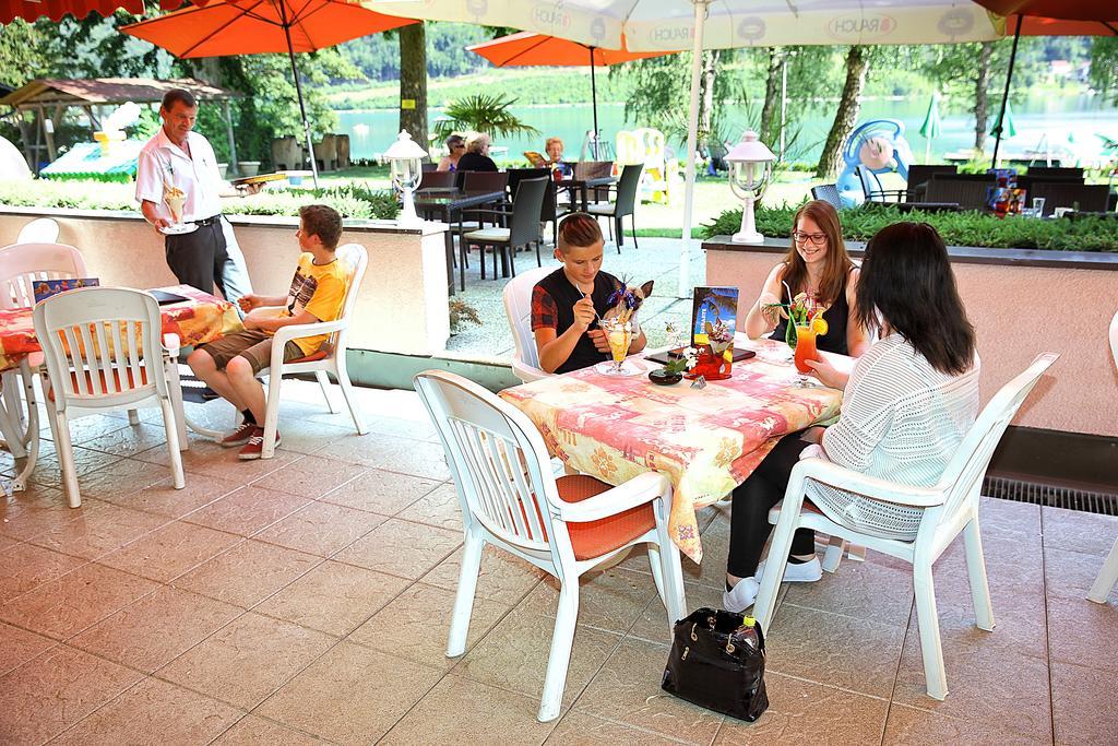 Strandhotel Orchidee Sankt Kanzian am Klopeiner See Ngoại thất bức ảnh