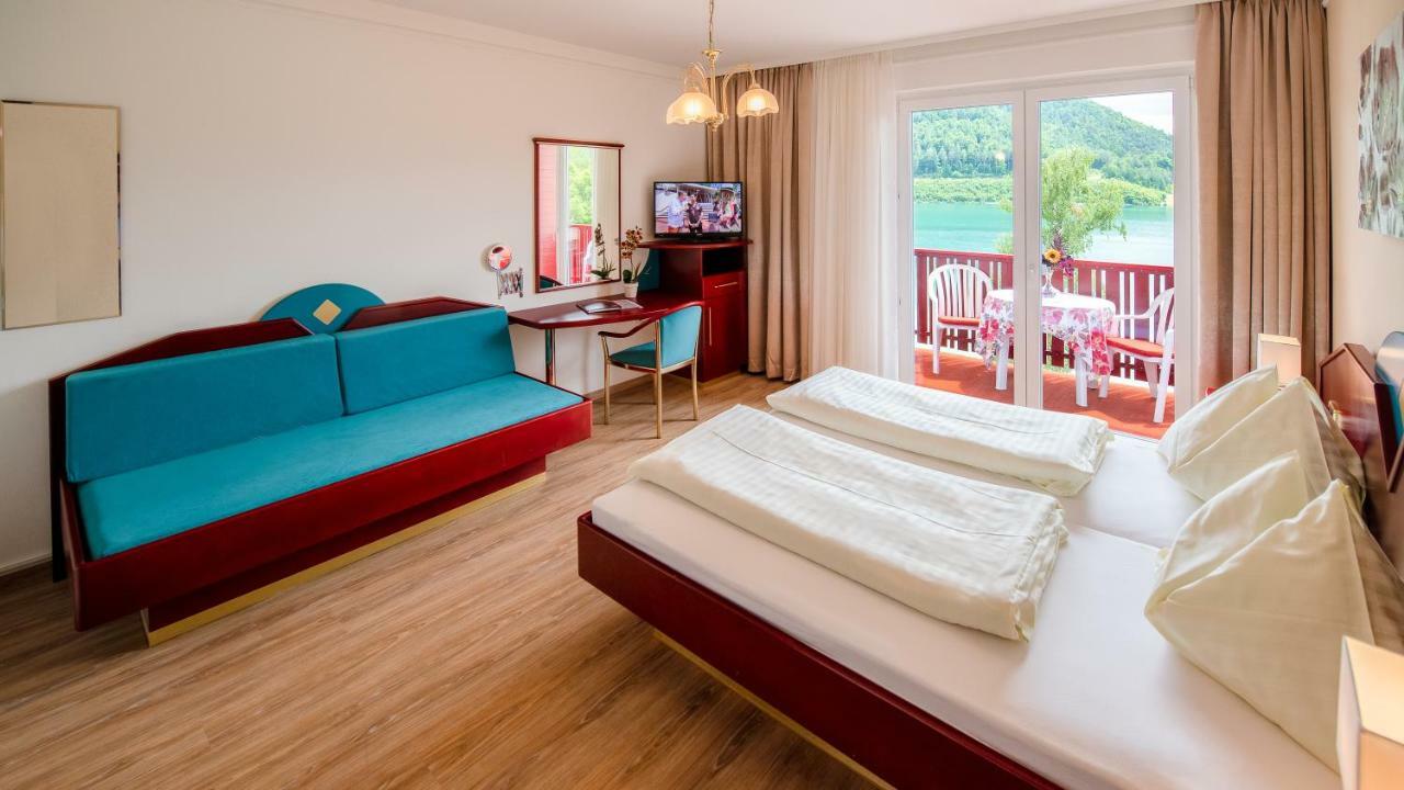 Strandhotel Orchidee Sankt Kanzian am Klopeiner See Ngoại thất bức ảnh