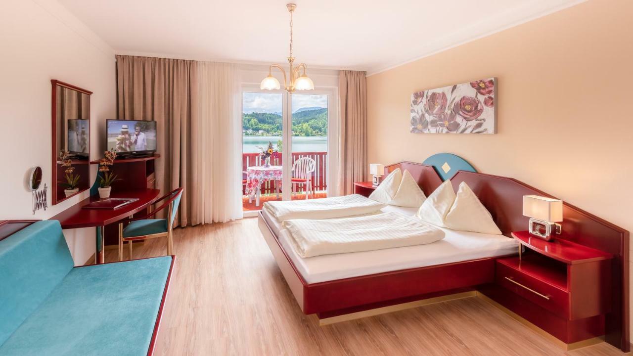 Strandhotel Orchidee Sankt Kanzian am Klopeiner See Ngoại thất bức ảnh